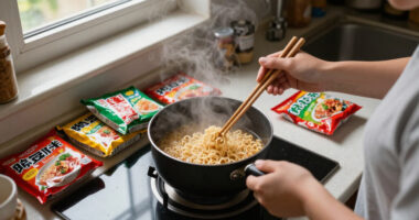 We Tried 10 Instant Noodle Brands — And A Momofuku Fan-Favorite Came Out On Top