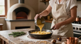 Castagnaccio: The Chestnut-Flour Cake Of Poor-Kitchen Genius