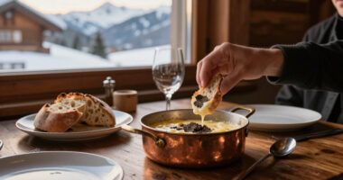 Fonduta Valdostana: Alpine Cheese Melt For Truffle Shavings