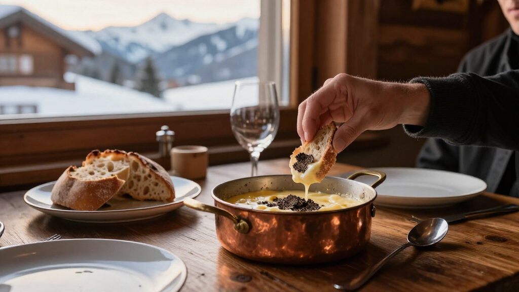 Fonduta Valdostana: Alpine Cheese Melt For Truffle Shavings