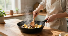 Funghi E Patate In Padella: La Ricetta Facile E Saporita