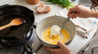 Not Milk, Not Cream: The Ingredient That Makes Scrambled Eggs Extra-Delicious