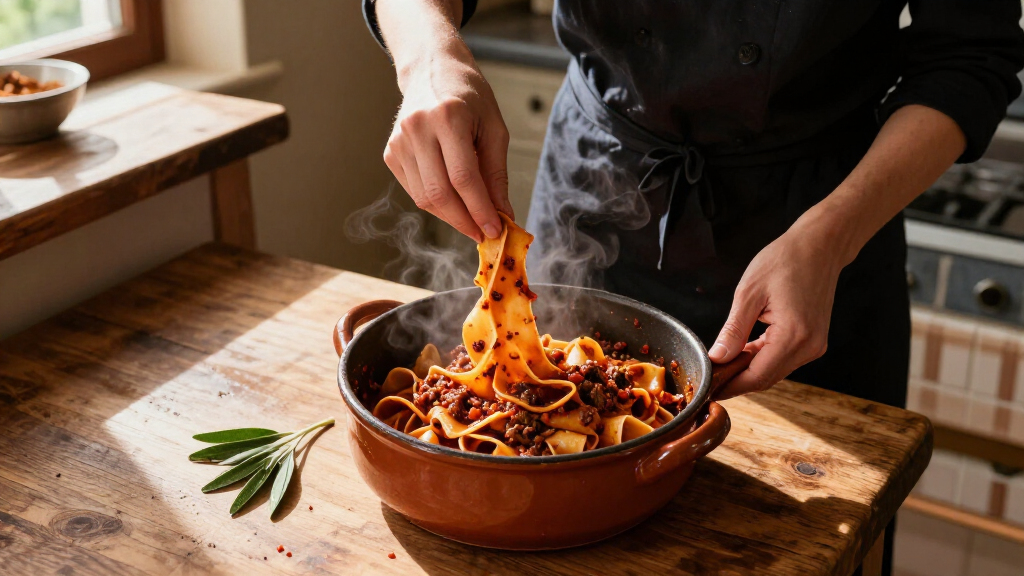Pappardelle Al Cinghiale: Wild Boar Ragù, The Tuscan Autumn Standard