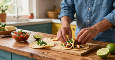 Simple Chicken Tacos