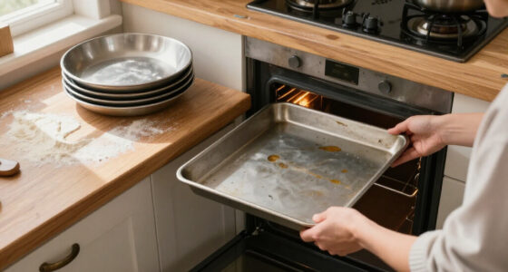 Why You Should Never Store Sheet Pans In Your Oven